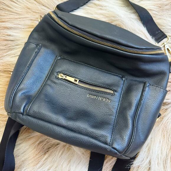 Fawn Design Original Mini Diaper Bag Backpack in Pebble Black - Picture 4 of 6